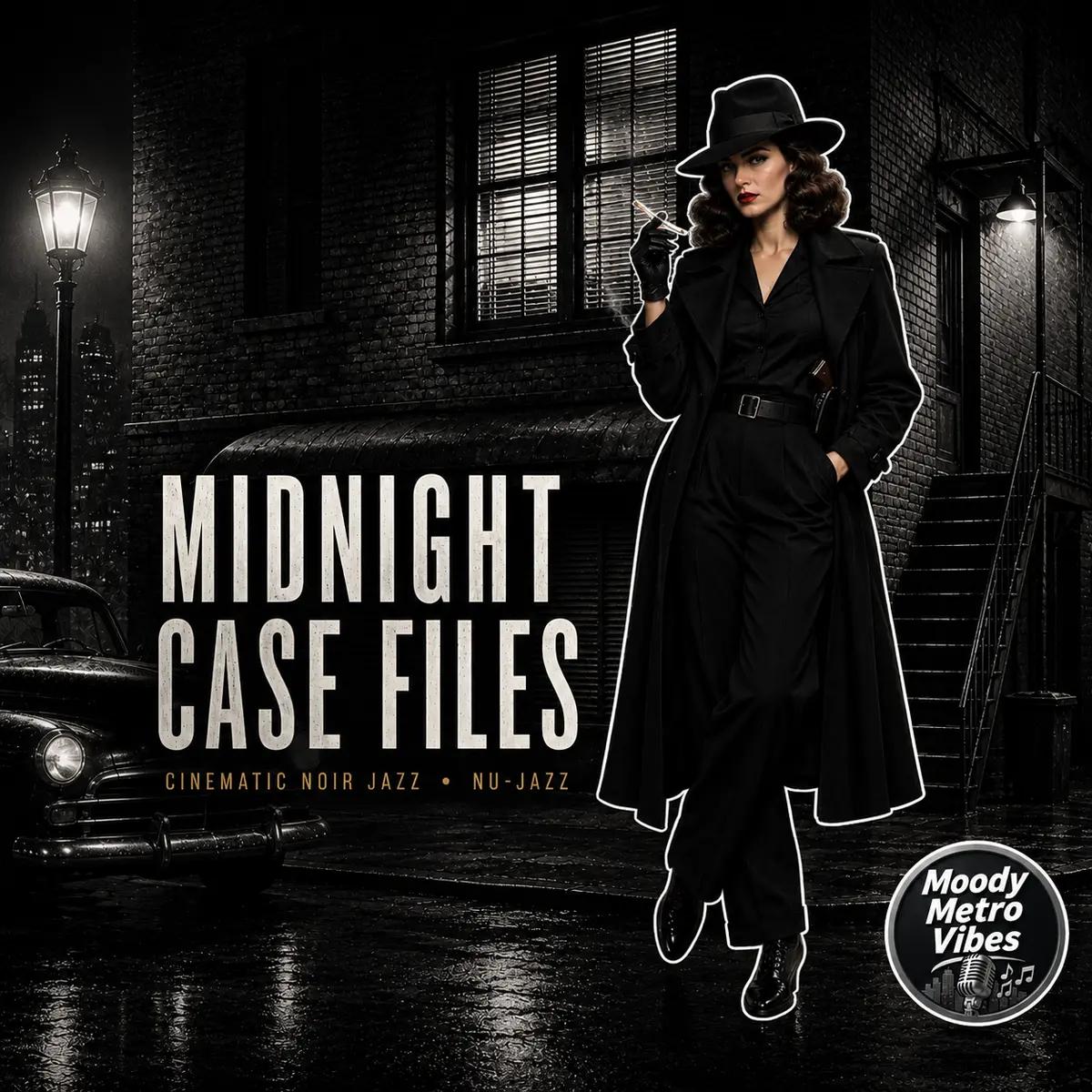 Midnight Case Files (Cinematic Noir Jazz) cover artwork